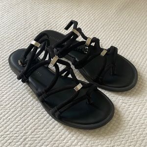 Sandals leather, worn ones Rebecca Mincoff